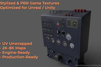 texture high quality ar VR or game assets, unity, ue5, other