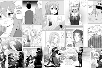 draw manga comic nsfw manga page comic book page manga panel nsfw comic artist
