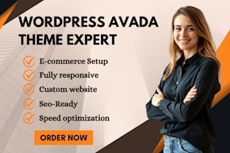 design stuning website avada theme optimization