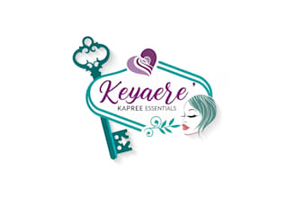 design professional modern key logo and brand identity