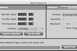 quantize your live drum recordings with beat detective in protools
