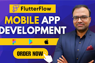 do mobile app development flutter developer flutterflow developer IOS android