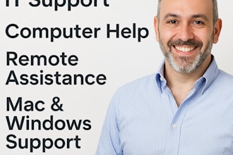 provide prompt remote IT support for PC, mac, or networks