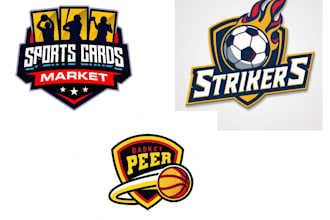 do unique baseball, soccer, basketball, teams ,club and sports logo design