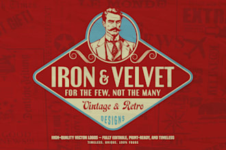 do vintage retro badges