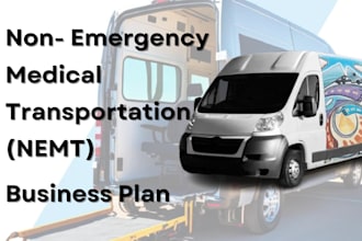 obtain licenses, start up nemt business plan, with  policy and procedure