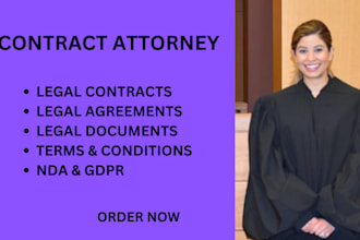 write and review legal contract, agreement, legal drafting, nda, llc operating