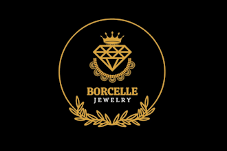 make luxury, jewelry, crown, minimalist, signature logo