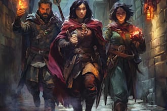 make dnd character art and d and d character art