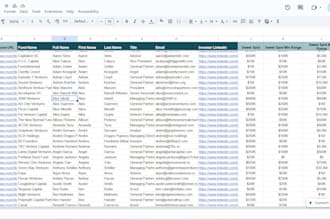 find angel seed vc private investor leads