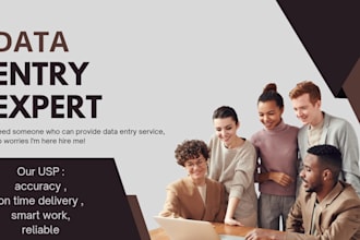do accurate data entry