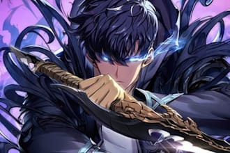 write engaging, anime, manga or manhwa recap script for yt