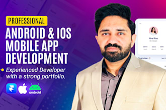 do ios and android mobile app development, flutter mobile app developer