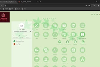 do oracle fusion erp report development and customizations