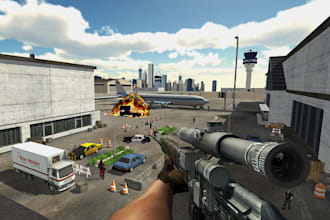 develop multiplayer ue5 or unity mobile game, do web3 game, action shooting game