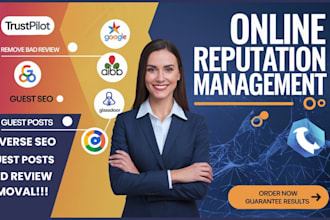 assist you in online reputation management repair for names or businesses