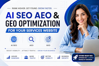 do ai SEO aeo and GEO optimization for your services website