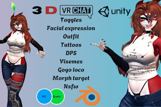 do vrchat, vrc avatar, vrc character, furry avatar, anime, femboy vrchat, nsfw