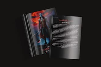 do book formatting, book layout design and book typesetting for amazon kdp