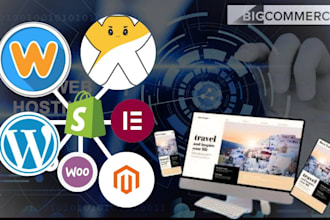 migrate shopify to wordpress, magento shopify migration to wix, shopify redesign