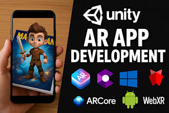create augmented reality ar apps and games using unity