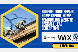 design roofing website roof repair website home repair home remodeling website