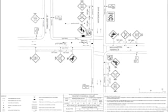 create traffic management plan for any road condition