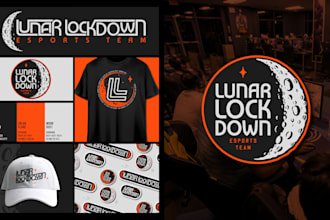 design a bold custom logo in a retro futuristic style