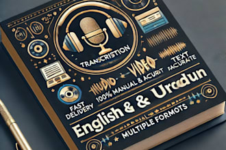 transcribe english and urdu audio to text
