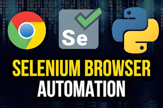 make selenium browser automation bot