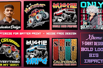 design best tshirts for kids with car and animal cartoon art