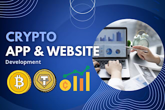 develop crypto exchange, trading wallet apps, blockchain dapp, smart contracts