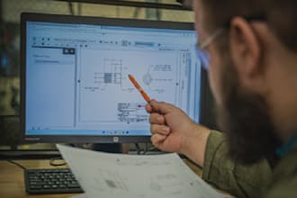 provide autocad drafting, 2d, 3d cad, solidworks, revit bim, and shop drawings