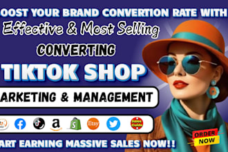 setup tiktok dropshipping, facebook instagram shop or shopify dropshipping store