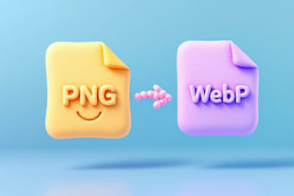 convert images to webp, optimize for faster loading