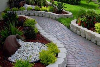 design 3d landscape for backyard, front yard, garden, patio, pool, and outdoor