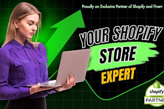 do shopify website design, shopify redesign, dropshipping store, shopify store