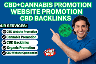 promote cbd cannabis website promotion product cbd store weed marijuana hemp oil