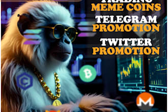 meme coin promotion solana memecoin crypto marketing telegram promotion twitter