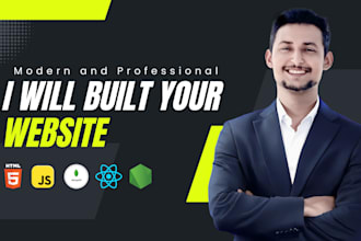 be your full stack website developer, frontend and backend