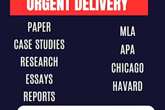 write case study analysis, apa paper, research, reports and summaries
