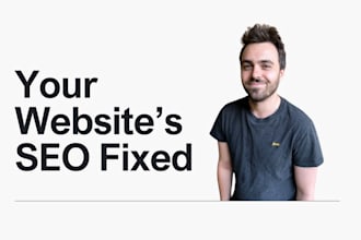 conduct expert on page and technical SEO for your website