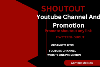 get a massive shoutout on our youtube channel