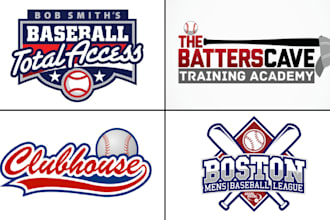 do baseball softball team jersey sports club logo design