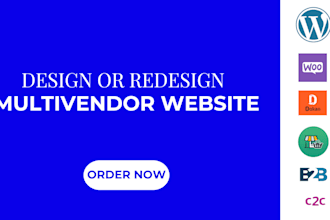 build dokan pro mutivendor marketplace website, b2c, b2b, c2c, woocomerce
