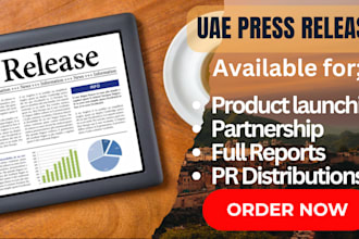 do uae press release pr distribution article writing