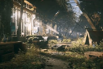 create stunning 3d environments in unreal engine 5 for games VR