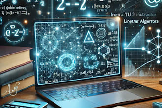 teach you calculus and linear algebra in english or german