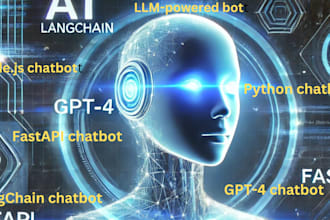 develop a next gen ai chatbot using gpt 4, langchain, fastapi, and nlp