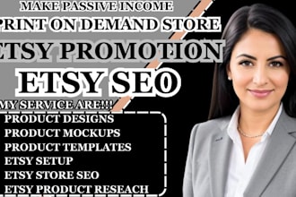 setup shopify etsy print on demand store or website using printful